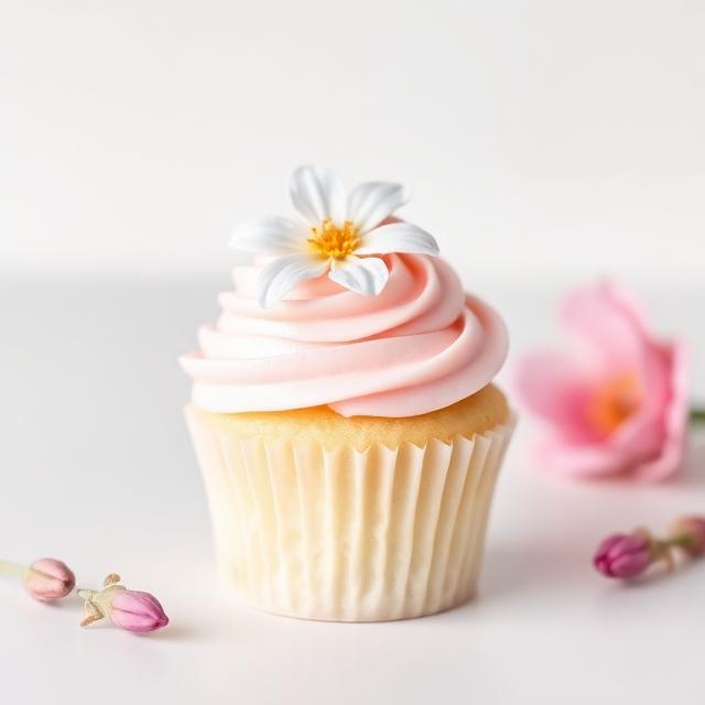 Hand-piped Cupcakes